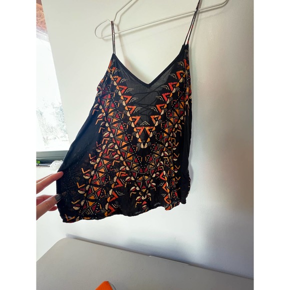 Urban Outfitters Silence & Noise Tie-Up Boho Tank XS - Picture 3 of 10